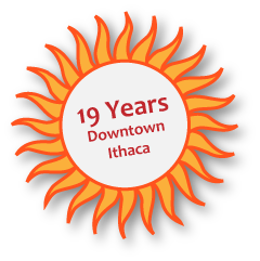 16 Years in downtown Ithaca